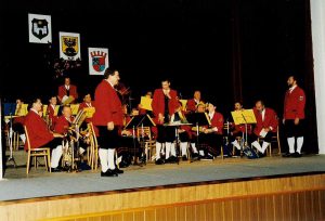 Konzert in der Partnerstadt Zamberk/Tschechische Republik - Aufnahme vom 19. September 1998.